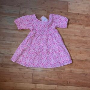 NWT Girls Size 4T Pink Printed BearPaw Dress